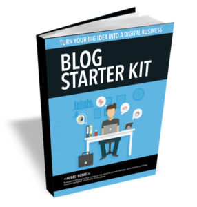 blog starter kit ebook cover