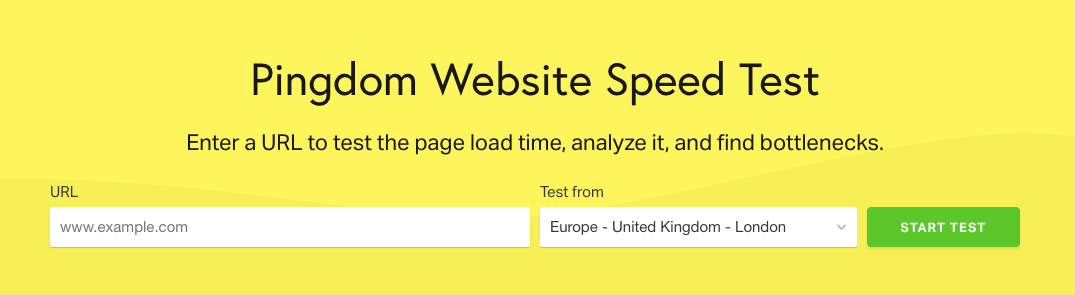 pingdom-website-speed-test