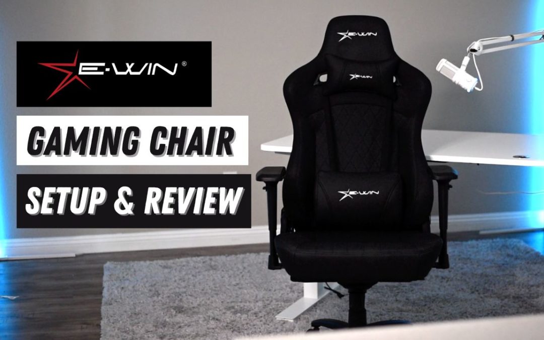 E-WIN Best Heavy Duty Gaming Chair (Review + Setup)